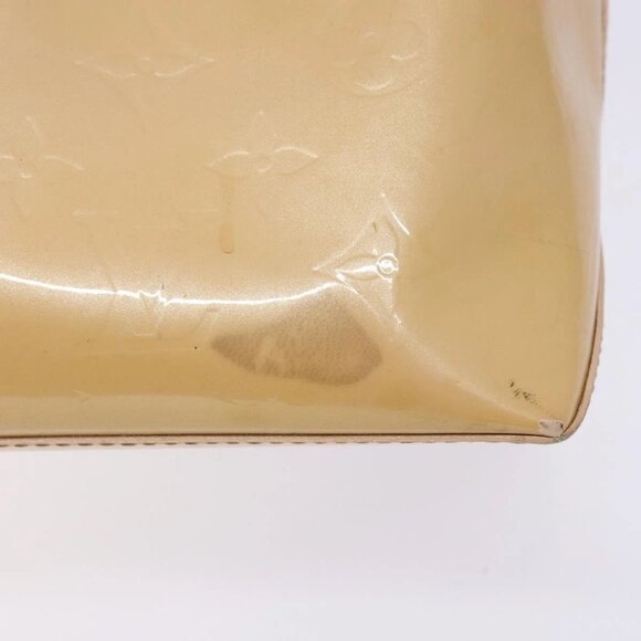 LOUIS VUITTON Vernis Wilshire PM Hand Bag Rose Flow Lantern Auth - Picture 10 of 16